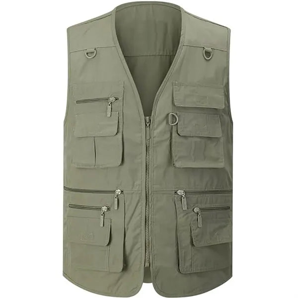 Multi Pocket Men's Outdoor Work Hunting Vest
