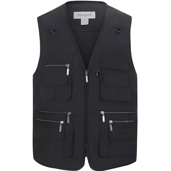 Multi Pocket Men's Outdoor Work Hunting Vest