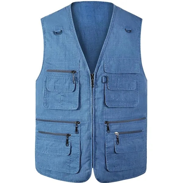Multi Pocket Men's Outdoor Work Hunting Vest