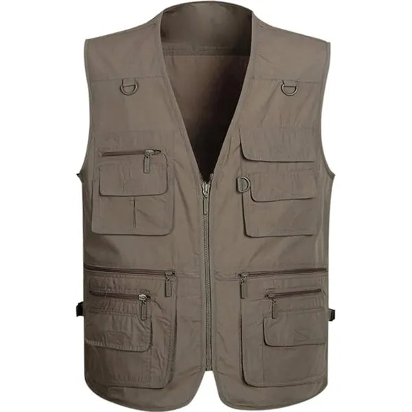 Multi Pocket Men's Outdoor Work Hunting Vest