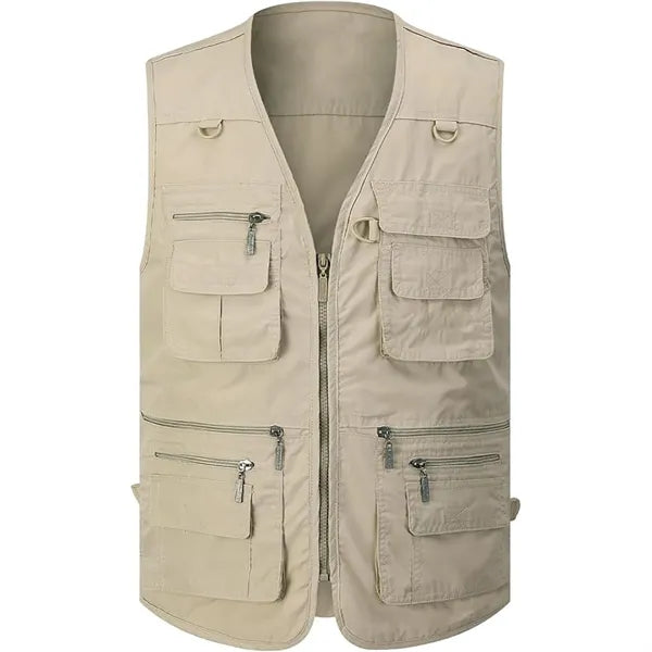 Multi Pocket Men's Outdoor Work Hunting Vest