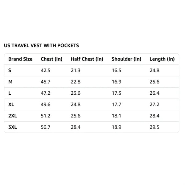 Multi Pocket Men's Outdoor Work Hunting Vest