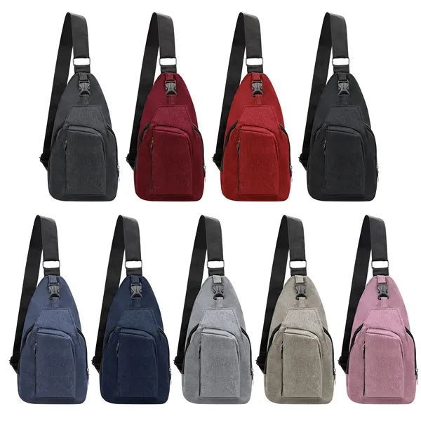 Travel Crossbody Sling Bag Bakcpack 11.8"x7"x3"