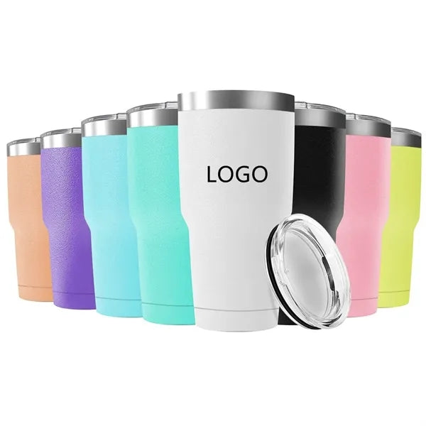 30oz Stainless Steel Tumbler with Lid