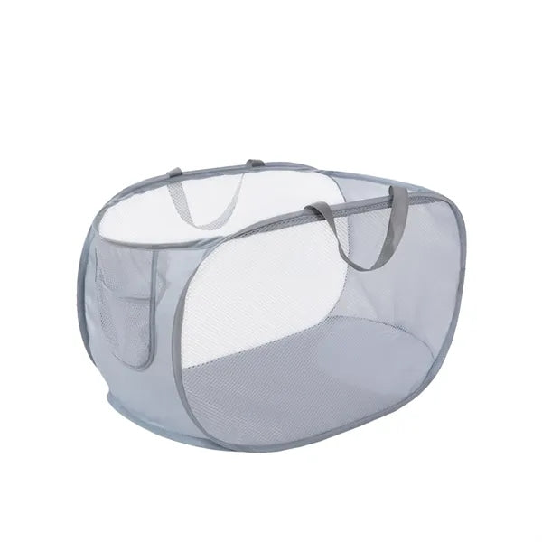Space-Saving Foldable Laundry Hamper Bathroom Storage