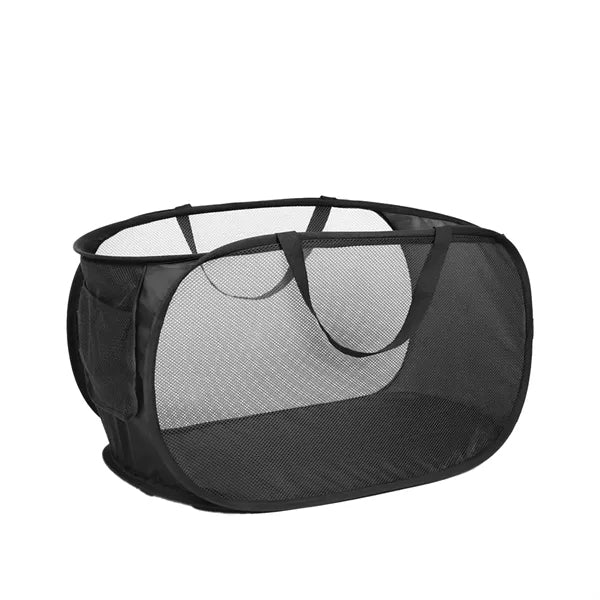Space-Saving Foldable Laundry Hamper Bathroom Storage