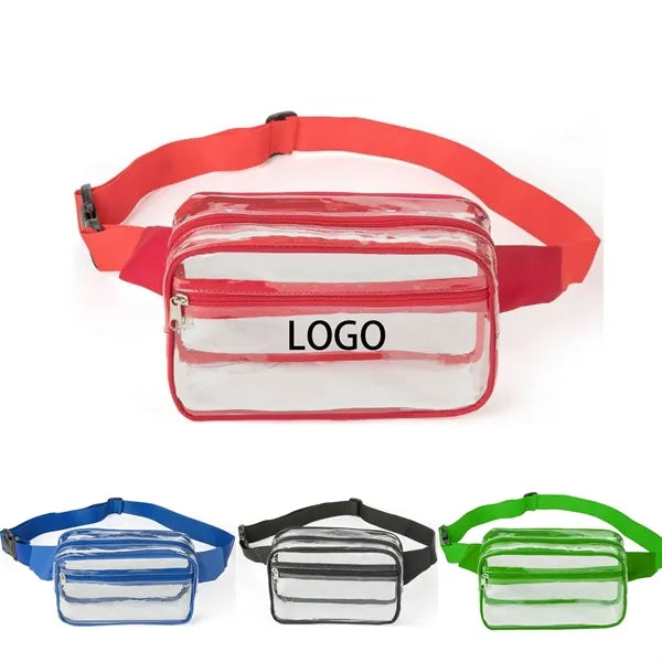Logo Clear PVC Waist Bag