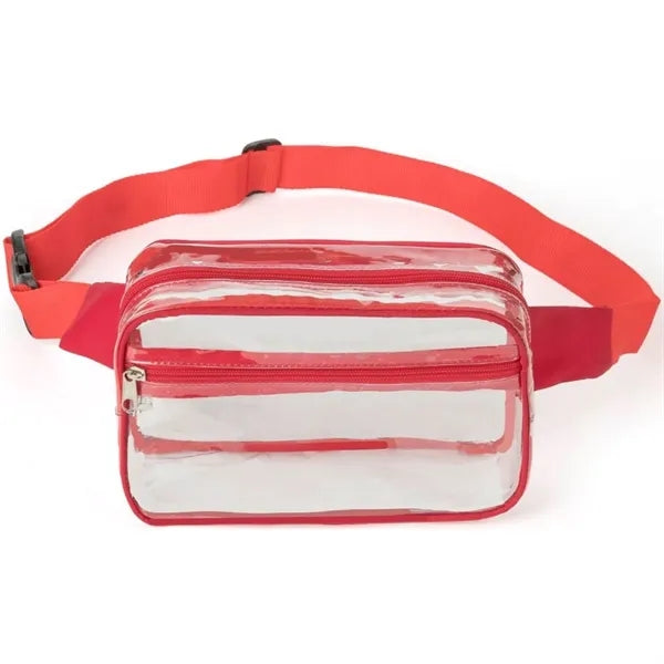 Logo Clear PVC Waist Bag