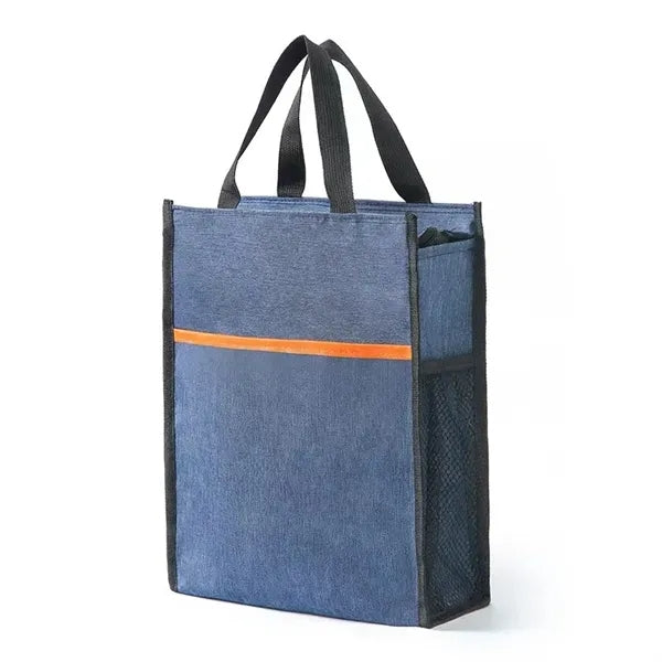 Portable Waterproof Document Hand Briefcase Zipper File Bag