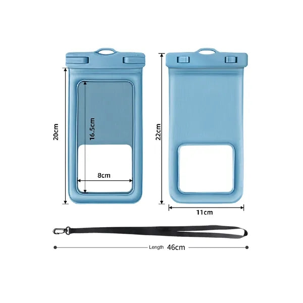 Waterproof Phone Pouch with Lanyard
