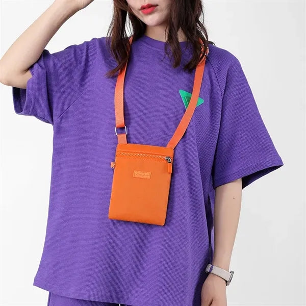 Square Nylon Water Resistant Multi Wear Crossbody Bag