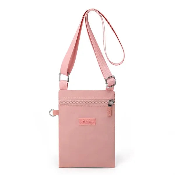 Square Nylon Water Resistant Multi Wear Crossbody Bag