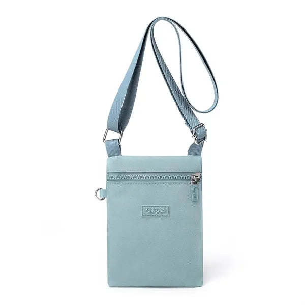 Square Nylon Water Resistant Multi Wear Crossbody Bag