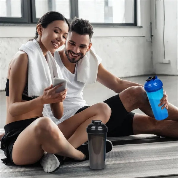Translucent Sports Shaker Bottle - 24 oz