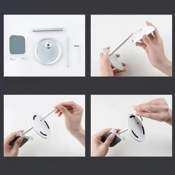Stretchable and foldable mobile phone stand