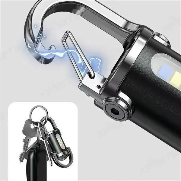 Multi-Functional Mini Keychain Light