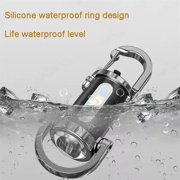 Multi-Functional Mini Keychain Light