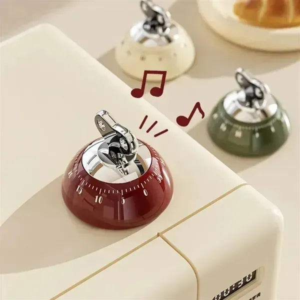 Retro Kitchen Magnetic Mechanical Timer