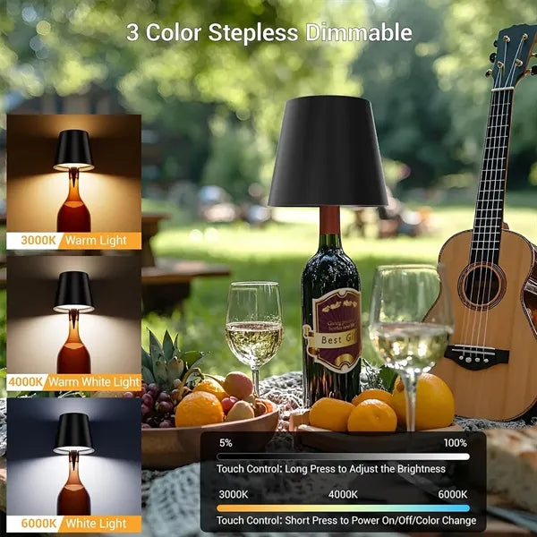 Rechargeable Wine Bottle Lights for Bars