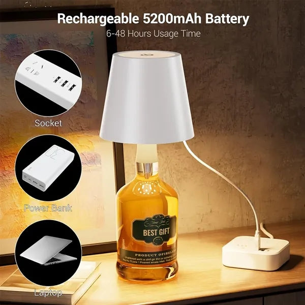 Rechargeable Wine Bottle Lights for Bars