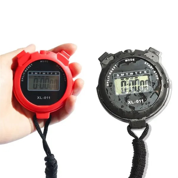 Multi-functional outdoor digital stopwatch with lanyard