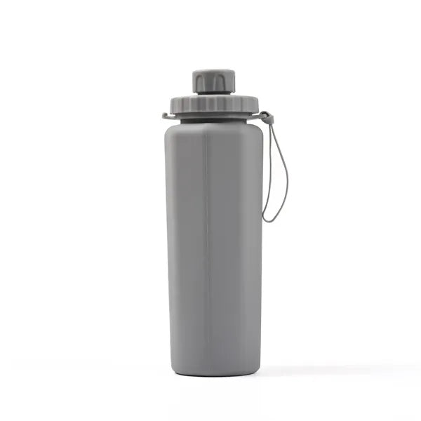 Collapsible Silicone Sport Water Bottle