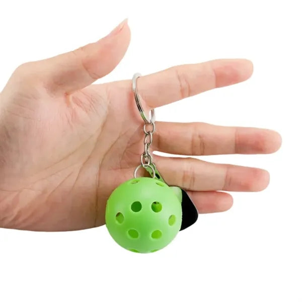 Pickleball Paddle Keychain