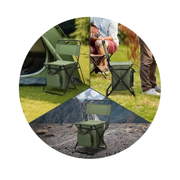 Folding Stool Backpack Chair