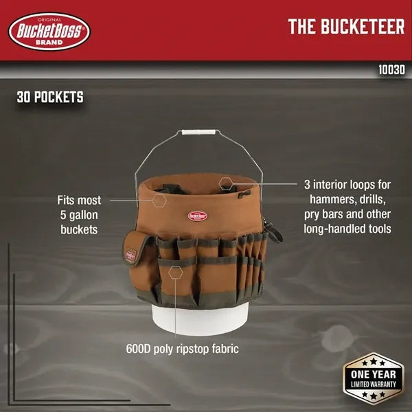 Bucketeer Bucket Tool Organizer