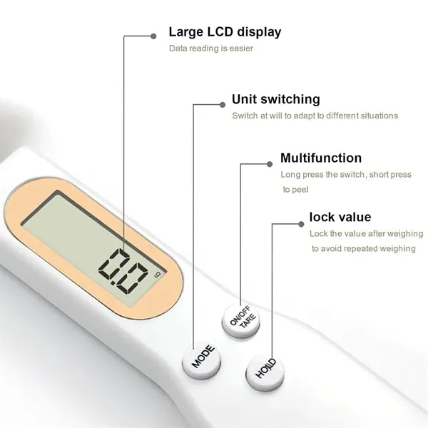 Rechargeable Digital Spoon Scale