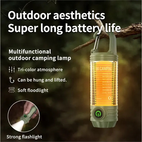 Mini Flashlight Ambient Camping Lamp