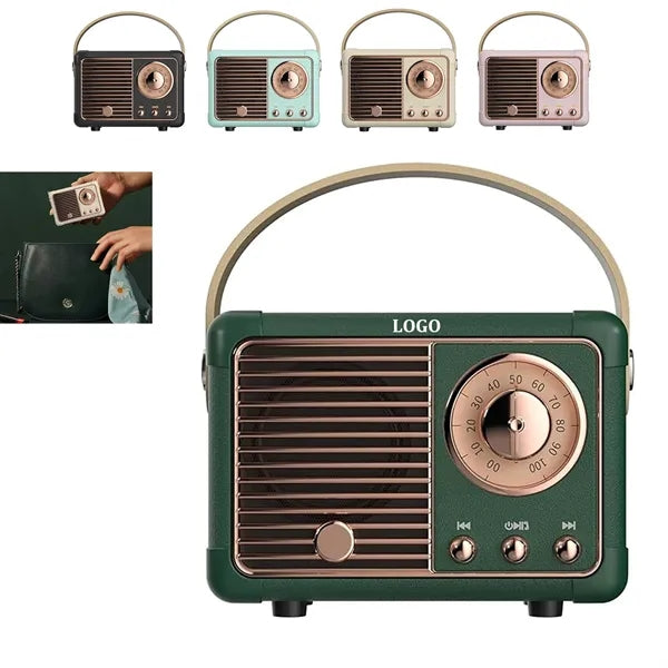 Retro Radio Bluetooth Speaker