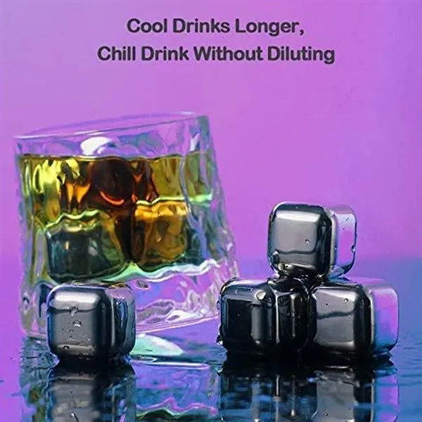 Stainless Steel Ice Cube Set