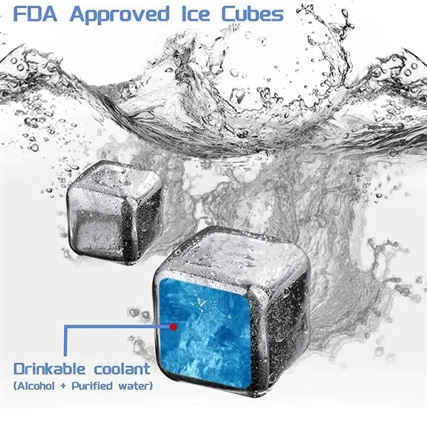 Stainless Steel Ice Cube Set