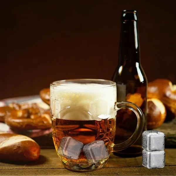 Stainless Steel Ice Cube Set