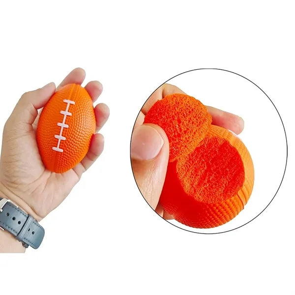 2.17" Foam Football Shape Stress Ball for Kids Adult