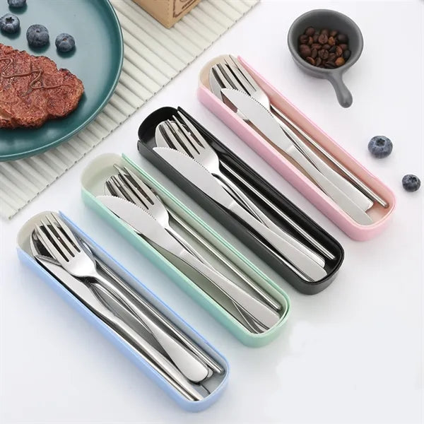 Three-Piece Stainless Steel Cutlery Set
