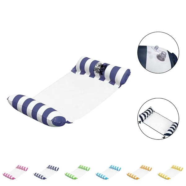 Portable Two-tube Inflatable Floating Bed