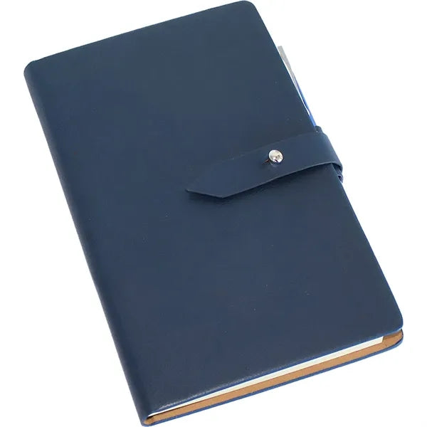 PU Leather Notebook w/Sticky Notes
