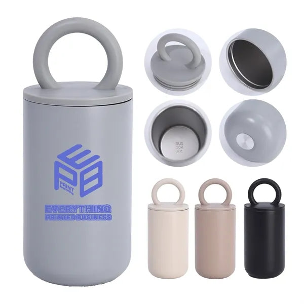 17oz Stainless Steel Vacuum Tumbler with Handle