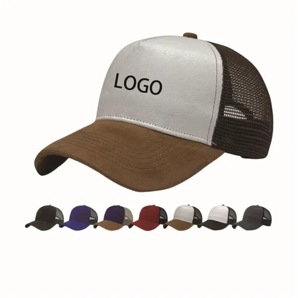 Outdoor Suede Mesh Hat