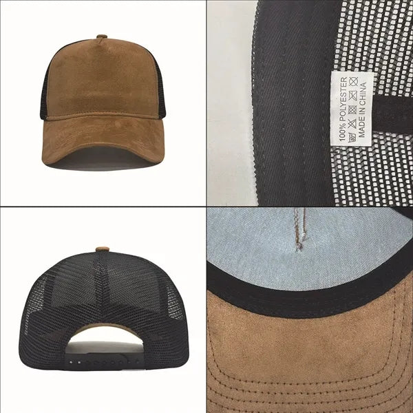 Outdoor Suede Mesh Hat