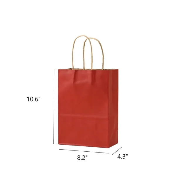 Eco-Friendly Kraft Paper Bags for Gifts and Food Delivery