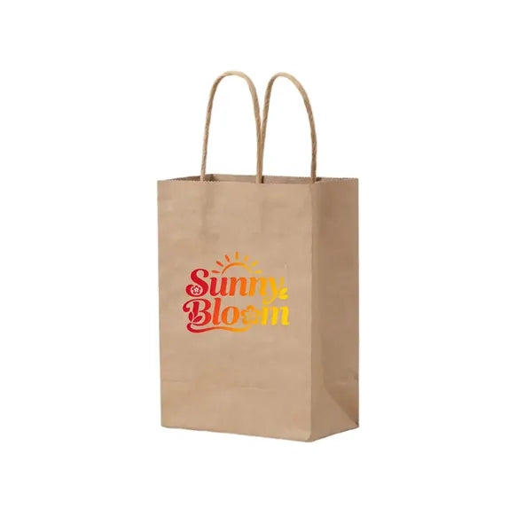 Eco-Friendly Kraft Paper Bags for Gifts and Food Delivery