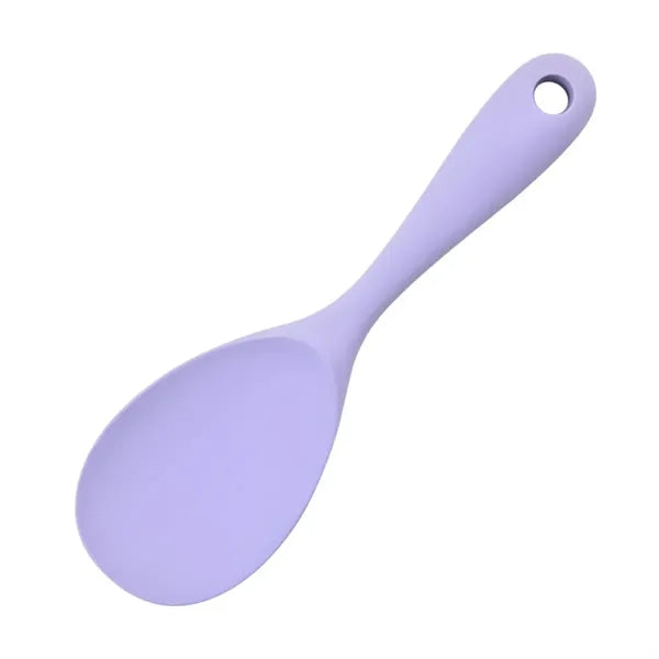8.8in Colorful Silicone Rice Spoon Non Stick for Kitchen