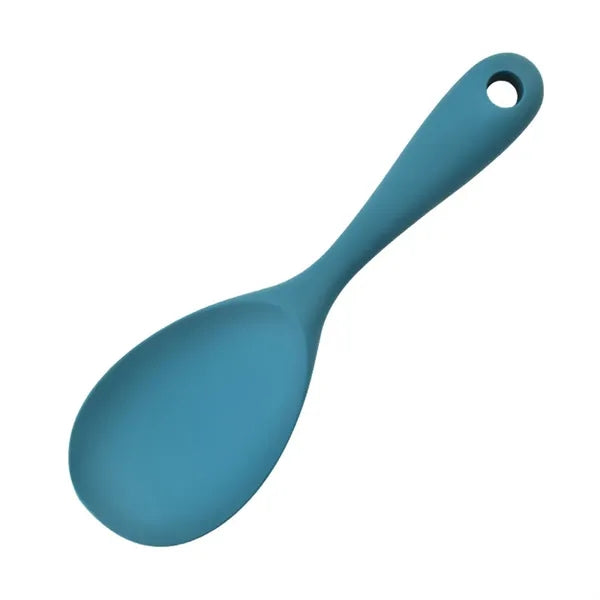 8.8in Colorful Silicone Rice Spoon Non Stick for Kitchen