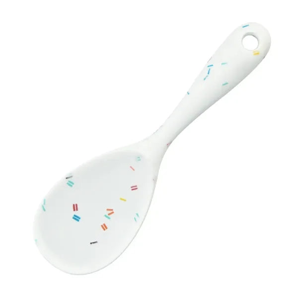 8.8in Colorful Silicone Rice Spoon Non Stick for Kitchen