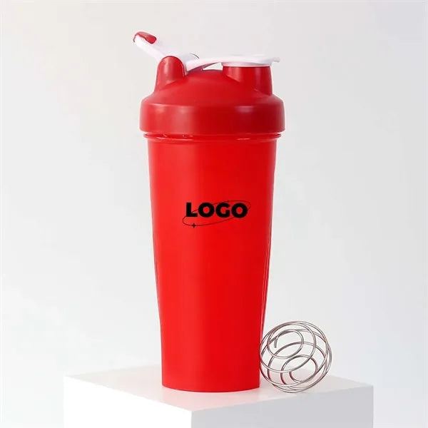 Sport Shaker Bottle With Wire Whisk