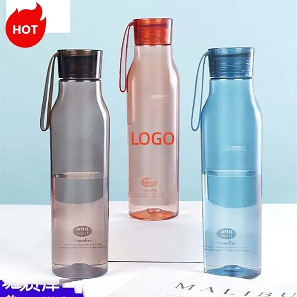 Water Bottle With Autopop Lid, 18 Oz