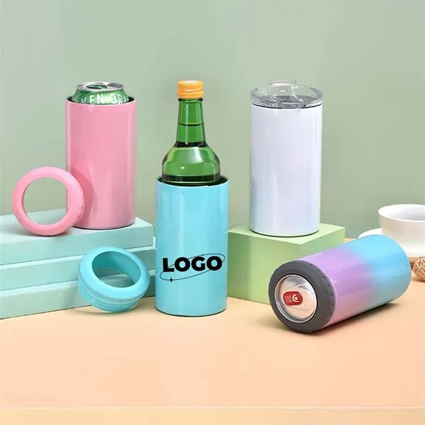 Can Or Bottle Cooler Keeps Beverage Cold